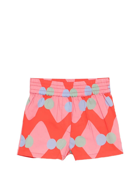  Stella Mccartney Kids Patterned Shorts - Red 