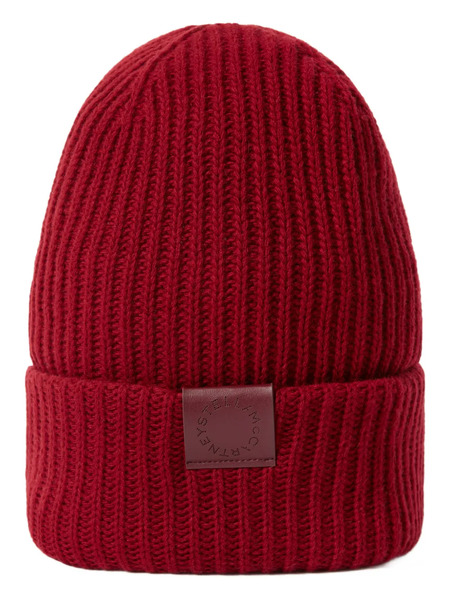 Stella Mccartney Logo Beanie - Red 