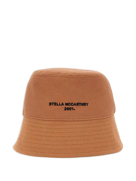  Stella Mccartney Logo Bucket Hat - Brown 
