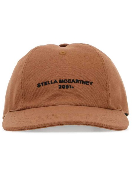  Stella Mccartney Logo-embroidered Cap - Brown 