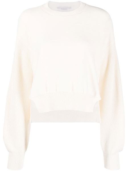  Stella Mccartney Logo-patch Jumper - Neutrals 