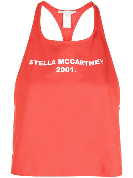  Stella Mccartney Logo-print Tank Top - Red 