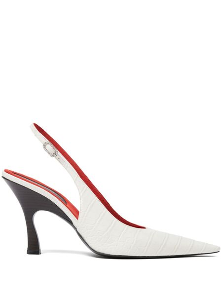  Stella Mccartney 90mm Elsa Pumps - White 