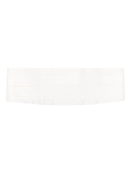  Stella Mccartney Pleated Satin Belt - Neutrals 