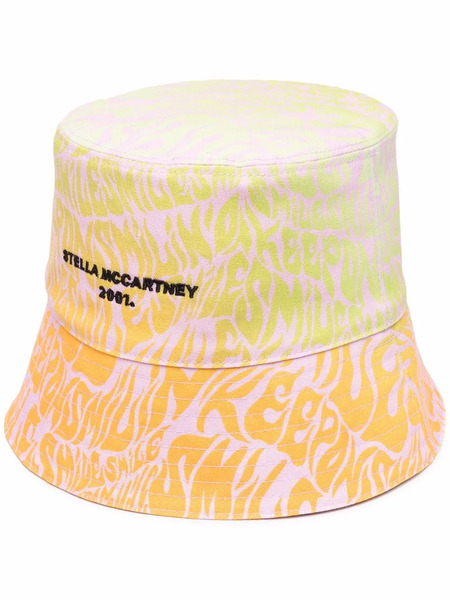  Stella Mccartney Reversible Bucket Hat - Orange 