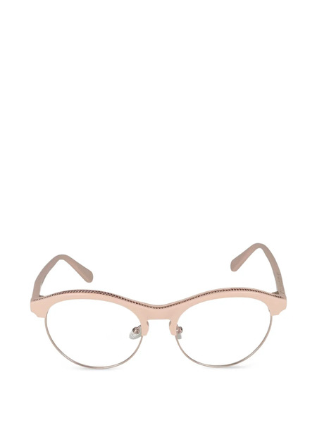  Stella Mccartney Round Frame Eyeglasses - Pink 