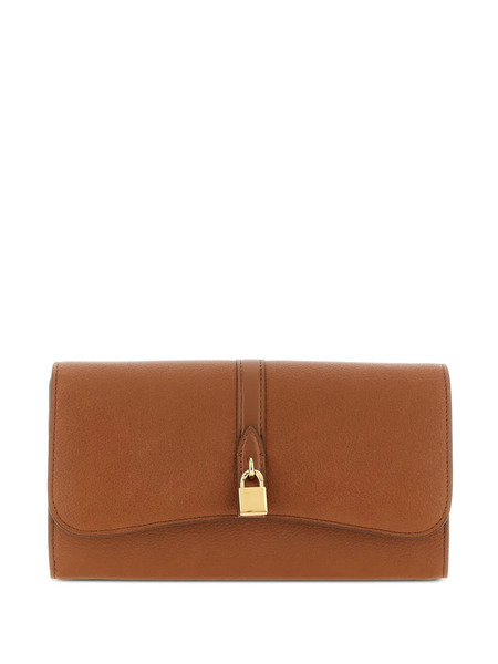  Stella Mccartney Ryder Padlock Wallet - Brown 