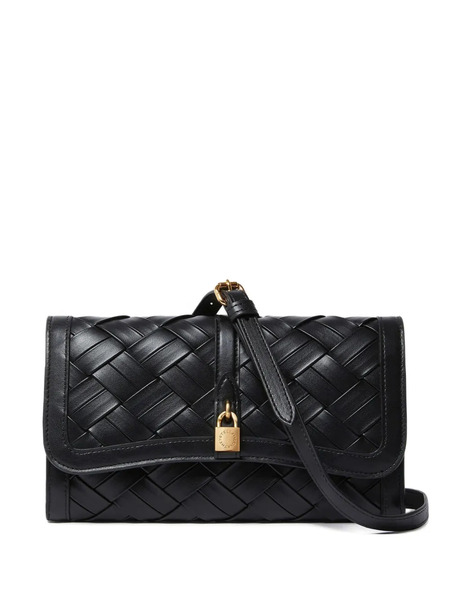  Stella Mccartney Ryder Pebble Grain Zip Wallet - Black 
