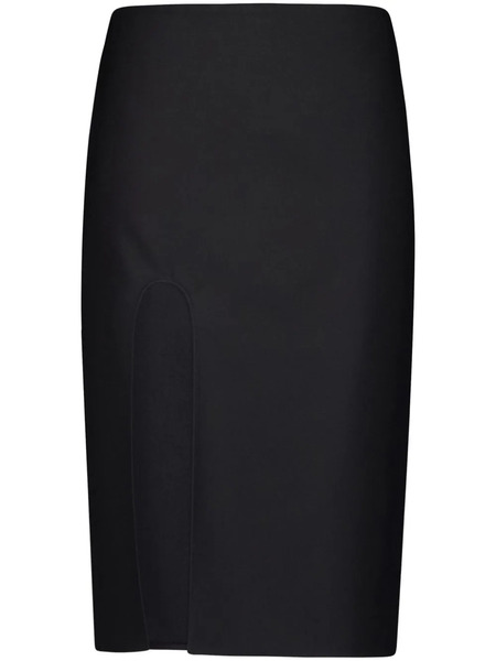  Stella Mccartney Side-sllit Skirt - Black 