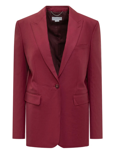  Stella Mccartney Single-breasted Wool Blazer - Red 