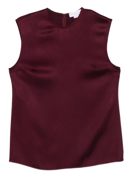 Stella Mccartney Sleeveless Round-neck Top - Red 