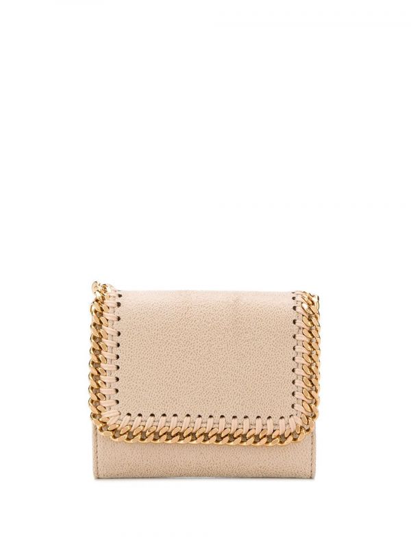  Stella Mccartney Small Falabella Wallet - Neutrals 