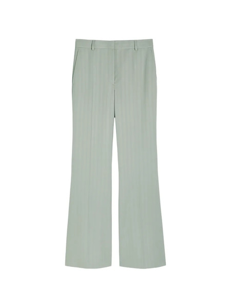  Stella Mccartney Striped-pattern Trousers - Green 