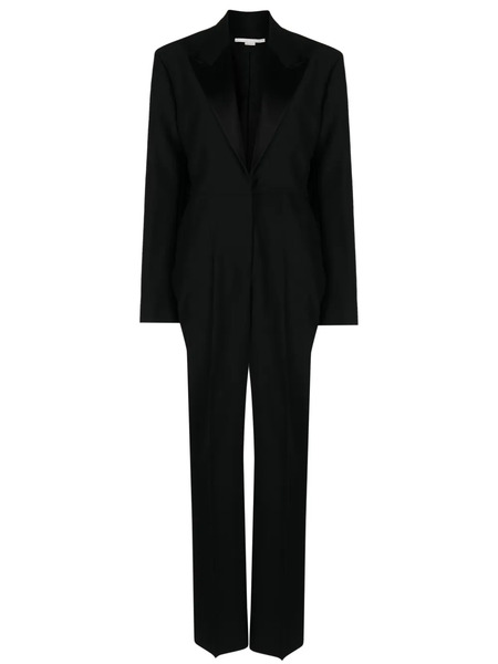  Stella Mccartney Tailored Wool Jumpsuit - Black 