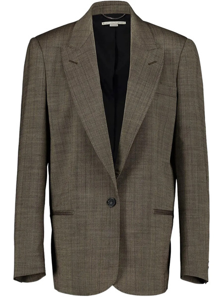  Stella Mccartney Wool Single-breasted Blazer - Brown 