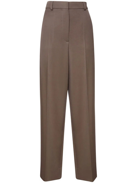  Stella Mccartney Wool Tailored Trousers - Brown 