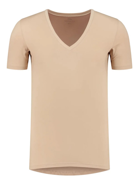  Stenströms V-neck T-shirt - Neutrals 