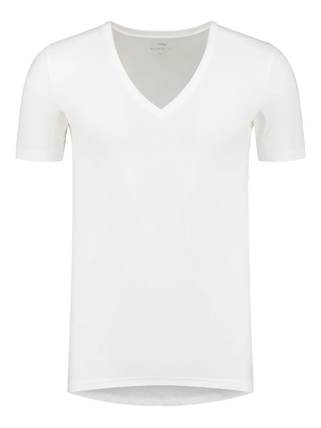  Stenströms X Mey V-neck T-shirt - White 