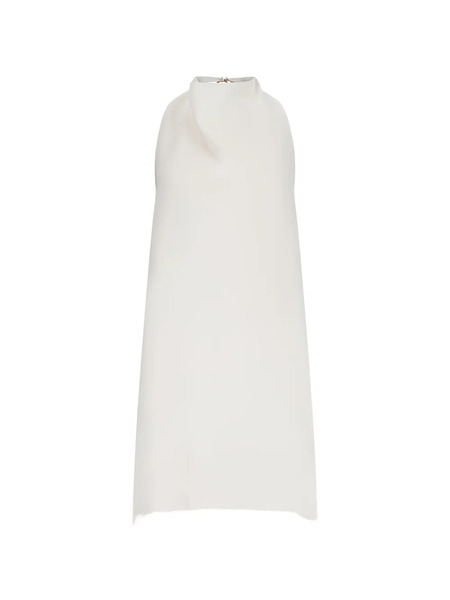  Stephan Janson Halterneck Mini Dress - Neutrals 