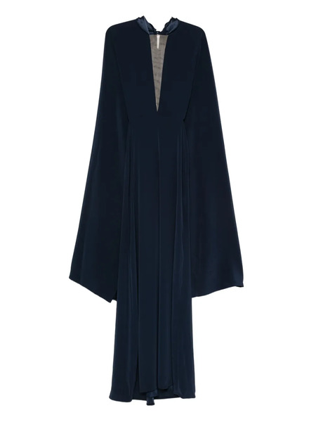  Stephane Rolland V-neck Maxi Dress - Blue 