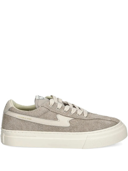  Stepney Workers Club Dellow Suede Logo Sneakers - Neutrals 