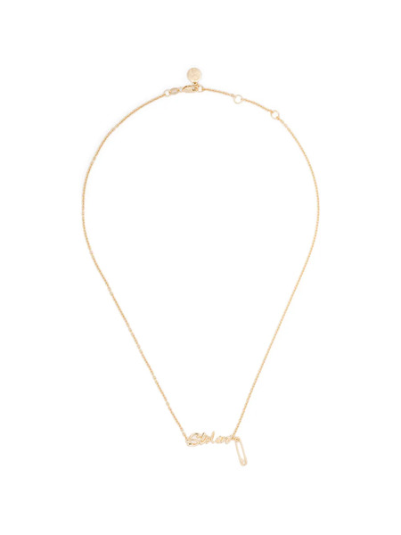  Stolen Girlfriends Club Sentimental Script Necklace - Gold 