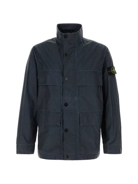  Stone Island 4100024 Button Jacket - Blue 