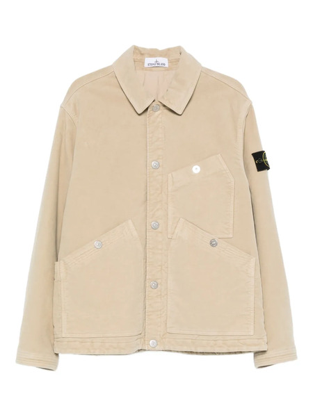  Stone Island Button Pocket Jacket - Neutrals 