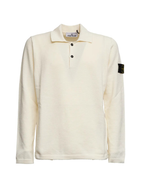 Stone Island Button Polo Shirt - Neutrals 