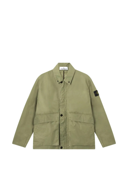  Stone Island Button-up Shirt Jacket - Green 