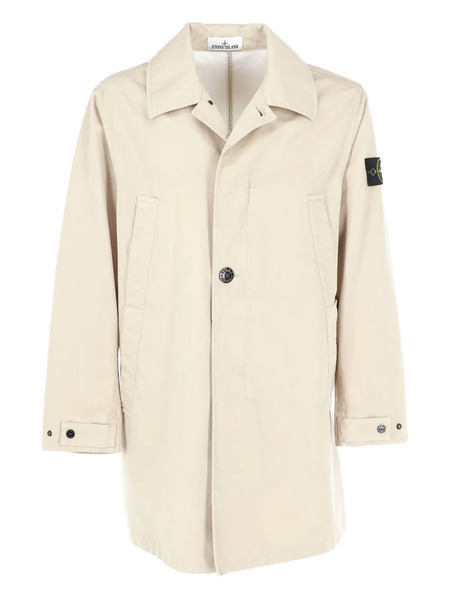  Stone Island Buttoned Coat - Neutrals 