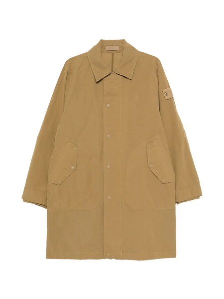  Stone Island Buttoned Parka - Neutrals 