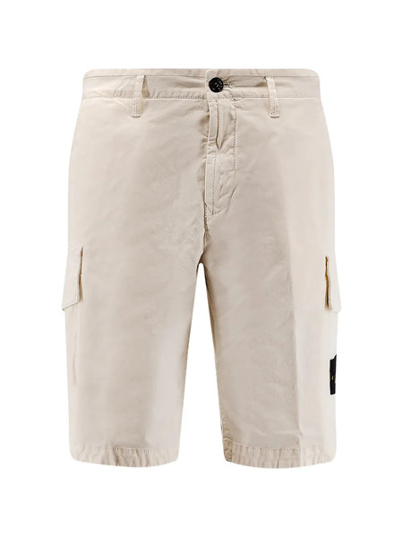  Stone Island Cargo Patch Shorts - Neutrals 