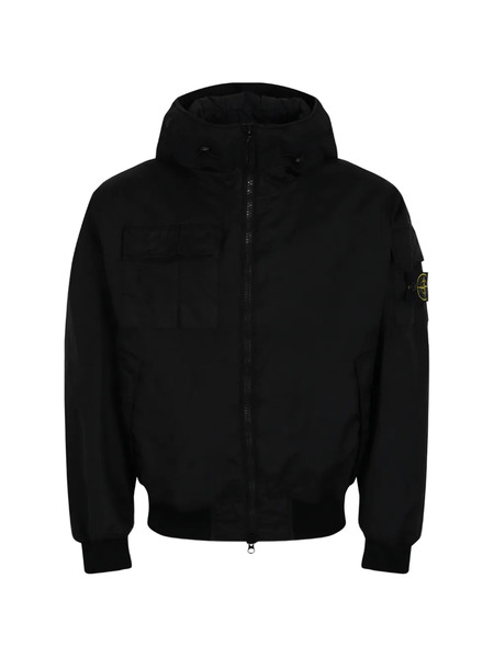  Stone Island Compass-badge Hooded Jacket - Black 