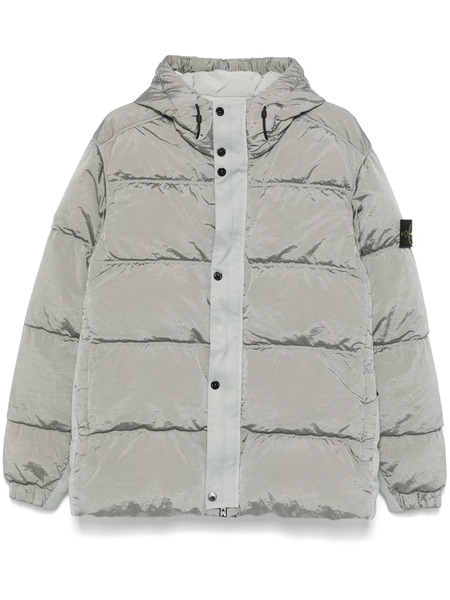  Stone Island Compass-badge Puffer Jacket - Grey 
