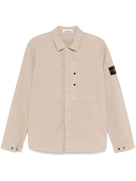  Stone Island Compass-badge Shirt - Neutrals 