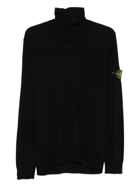  Stone Island Compass-badge Sweater - Black 