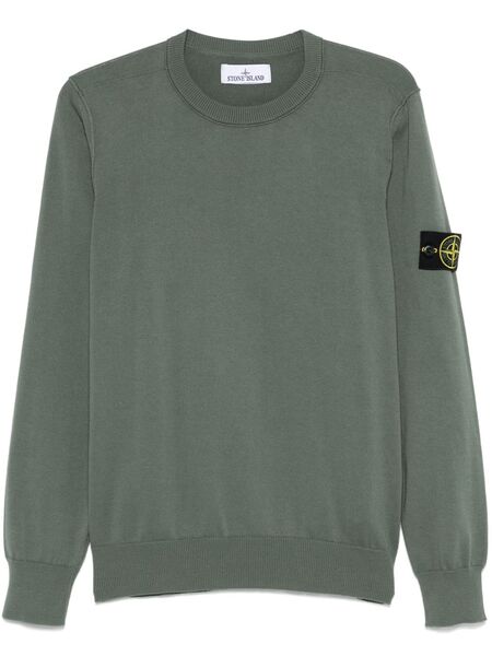  Stone Island Compass-badge Sweater - Green 