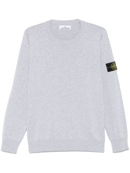  Stone Island Compass-badge Sweater - Grey 