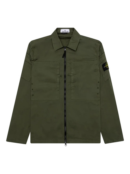  Stone Island Compass-badge Zip-up Jacket - Green 