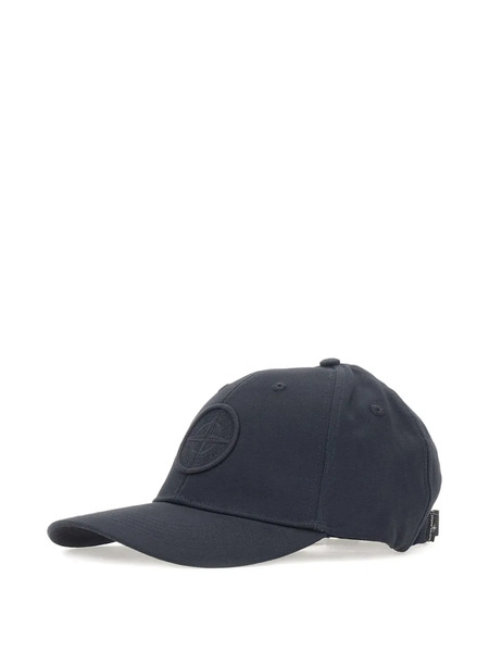  Stone Island Compass Logo Baseball Cap - Blue 