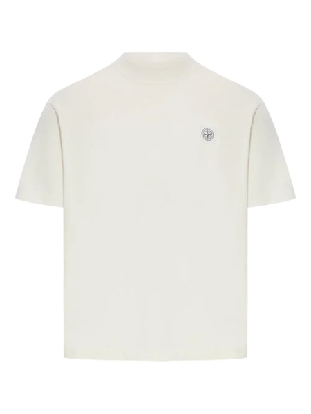  Stone Island Compass Logo Regular T-shirt - Neutrals 