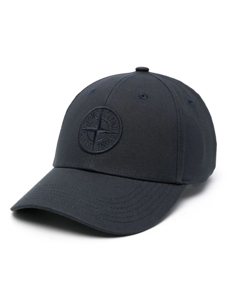  Stone Island Compass-motif Baseball Cap - Grey 