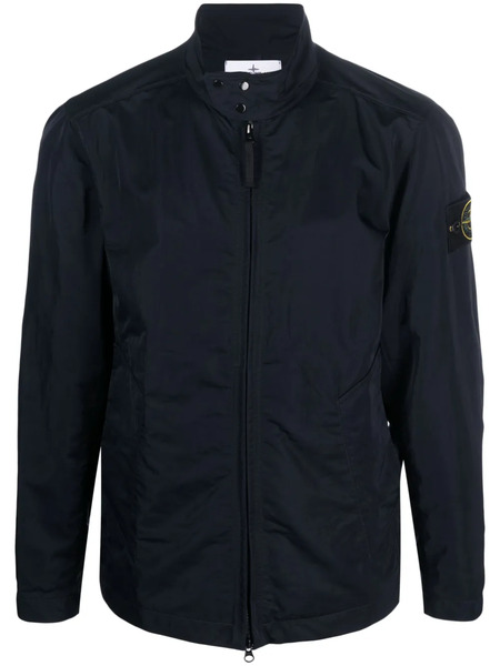  Stone Island Compass-patch Long-sleeved Jacket - Blue 