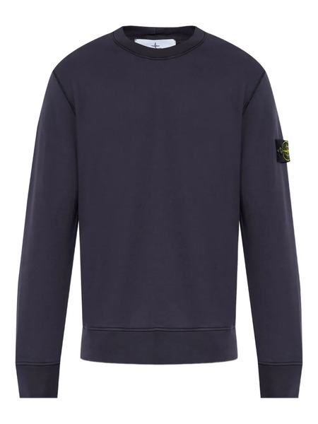  Stone Island Compass-patch Sweatshirt - Blue 