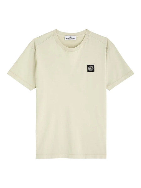  Stone Island Compass-patch T-shirt - Neutrals 