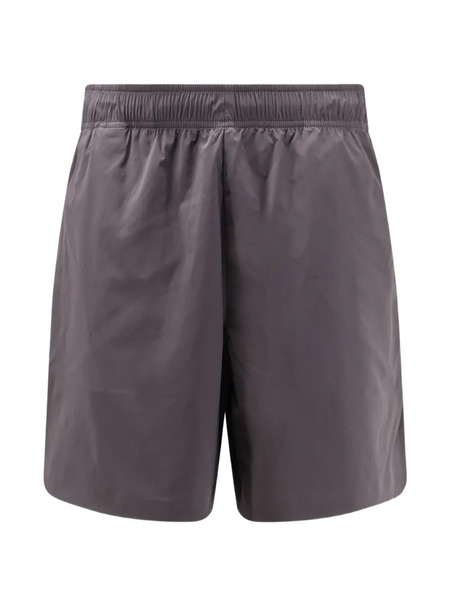  Stone Island Elasticated Logo Shorts - Grey 