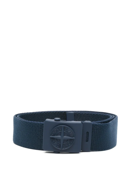  Stone Island Junior Canvas Belt - Blue 