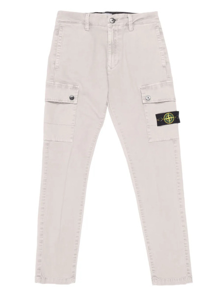  Stone Island Junior Compass-badge Cargo Pants - Neutrals 
