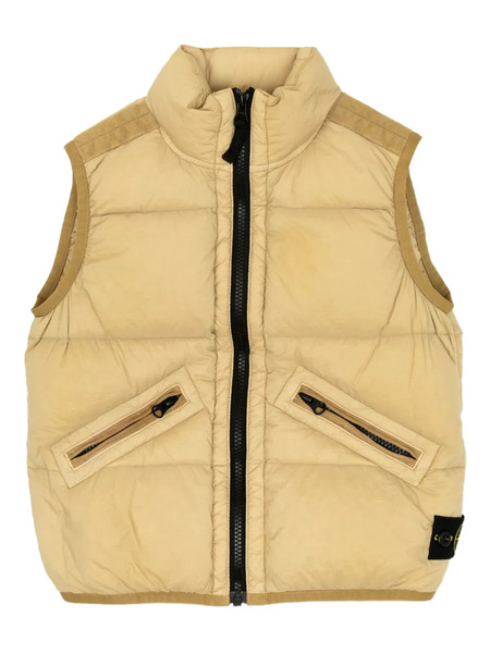  Stone Island Junior Compass-badge Gilet - Yellow 